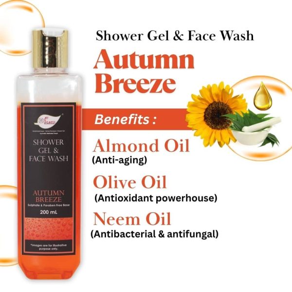 ANW_Autumn-Breeze_N_8.jpg Autumn Breeze Shower Gel & Face wash with Sulphates & Parabens free Base - 200ml