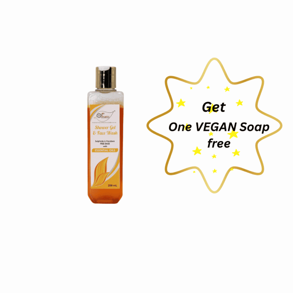 Almond-oil-200-ml-offer-1.png Almond Oil Essential Oils Shower Gel & Face wash with Sulphates & Parabens free Base - 200ml