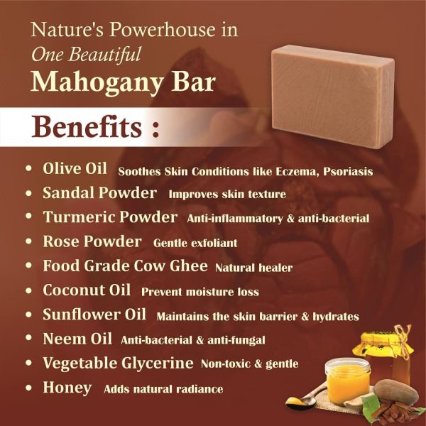 CGH-Mahogany_9a.jpg Mahogany Cow Ghee Herbal Soap Gift Pack