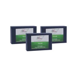 CGH-Tulasi_2.jpg Tulasi Cow Ghee Herbal Soap - Economy Pack 3