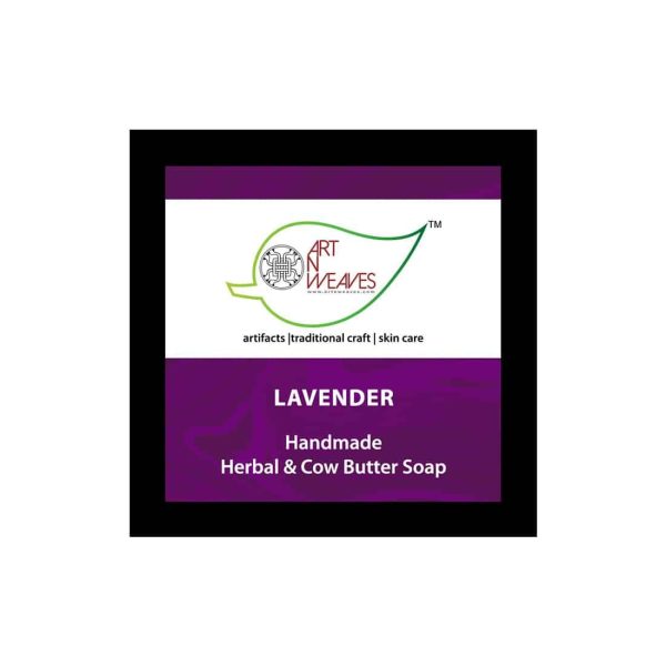 CowButter-Lavender_3.jpg Lavender Cow Butter Herbal Soap