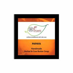 CowButter-Papaya_3.jpg Papaya Cow Ghee Butter Soap