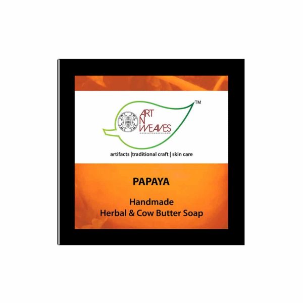CowButter-Papaya_3.jpg Papaya Cow Ghee Butter Soap