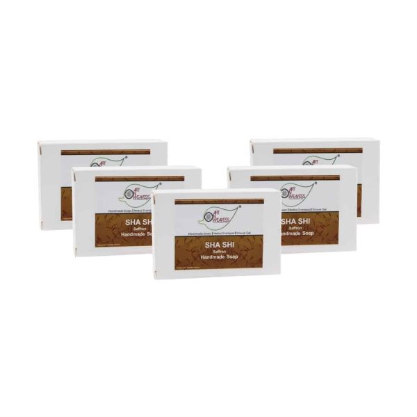 NT-Saffron_3.jpg SHA SHI Saffron Handmade Soap NT - Economy Pack 5