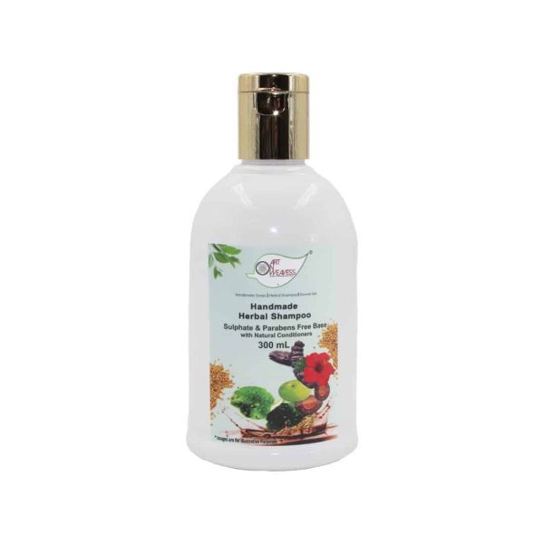 Shampoo-Sulphate-n-Parabin-Free_300ml_1.jpg Herbal Shampoo Sulphate free Based - 300ml