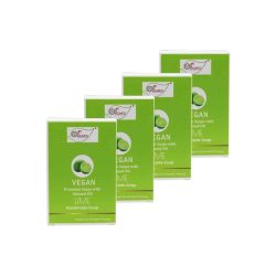 Vegan-Lime_2-1.jpg LIME Handmade VEGAN Almond Oil Soap NT Pack of 4