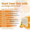 Vegan-Orange_8-2.jpg ORANGE Handmade VEGAN Almond Oil Soap NT 100 gms unit